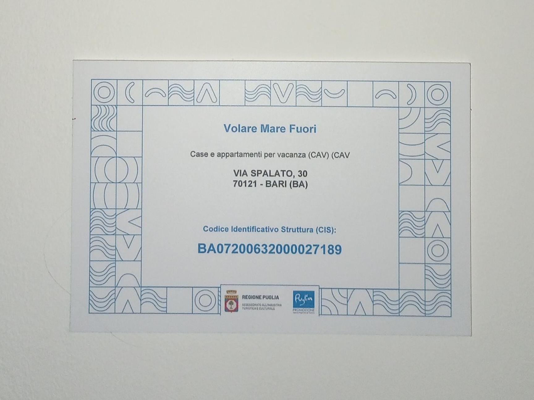 Casa Vacanze Volare Mare Fuori Bari Exterior foto